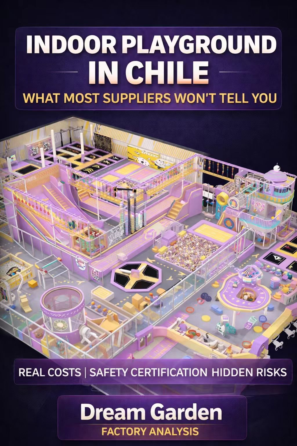 Indoor Playground in Chile: From 1200㎡ Real Case to 1800㎡ FEC Strategy (Dream Garden Analysis)