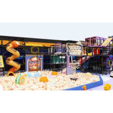 Starry Night Tomorrowland: An Epic Adventure Awaits in Our LED-lit, Feature-Packed Indoor Playground