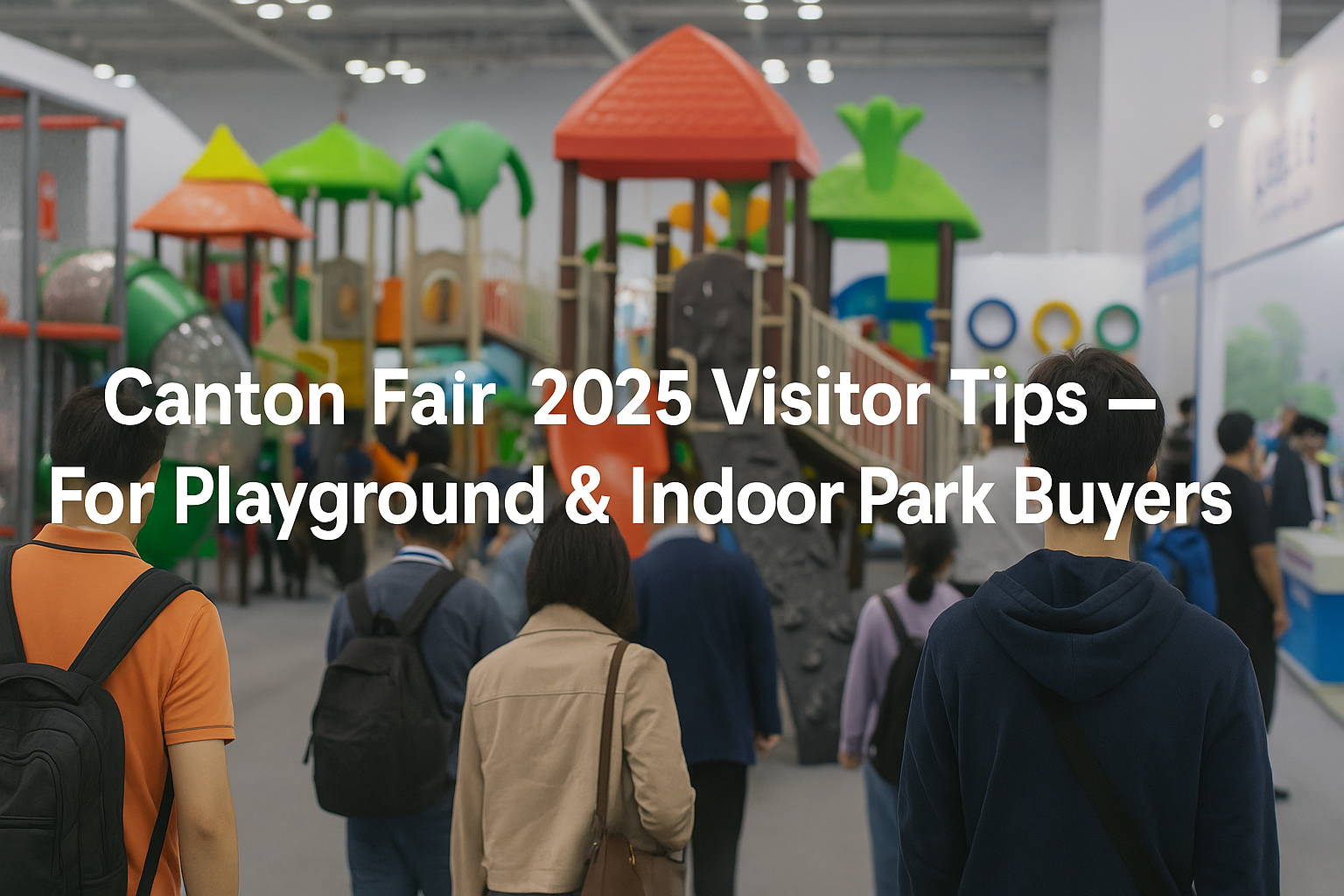 Canton Fair 2025 Visitor Tips — For Playground & Indoor Park Buyers