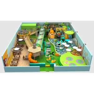 Comprehensive Indoor Playground Design for Saudi Arabia Client-Jungle themed indoor play equipment