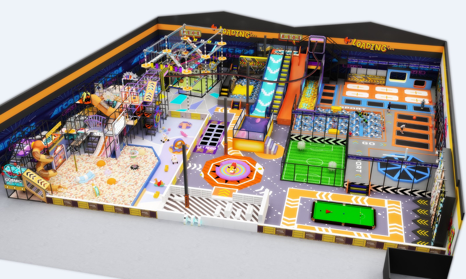 indoor playground factory