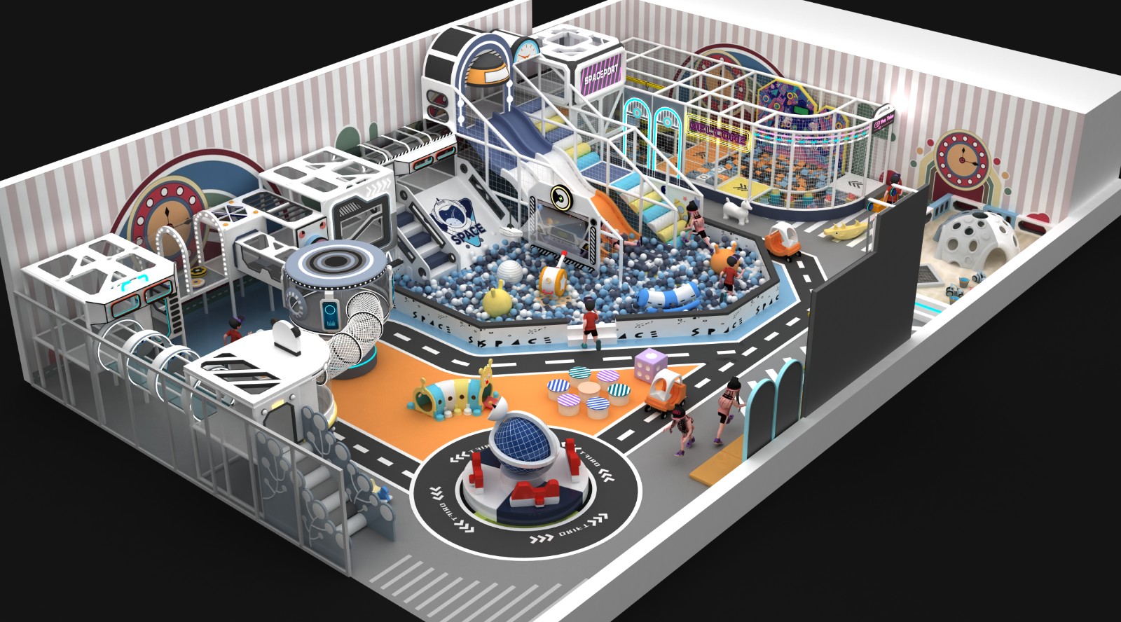 Affordable Children Indoor Playground Equipment in China