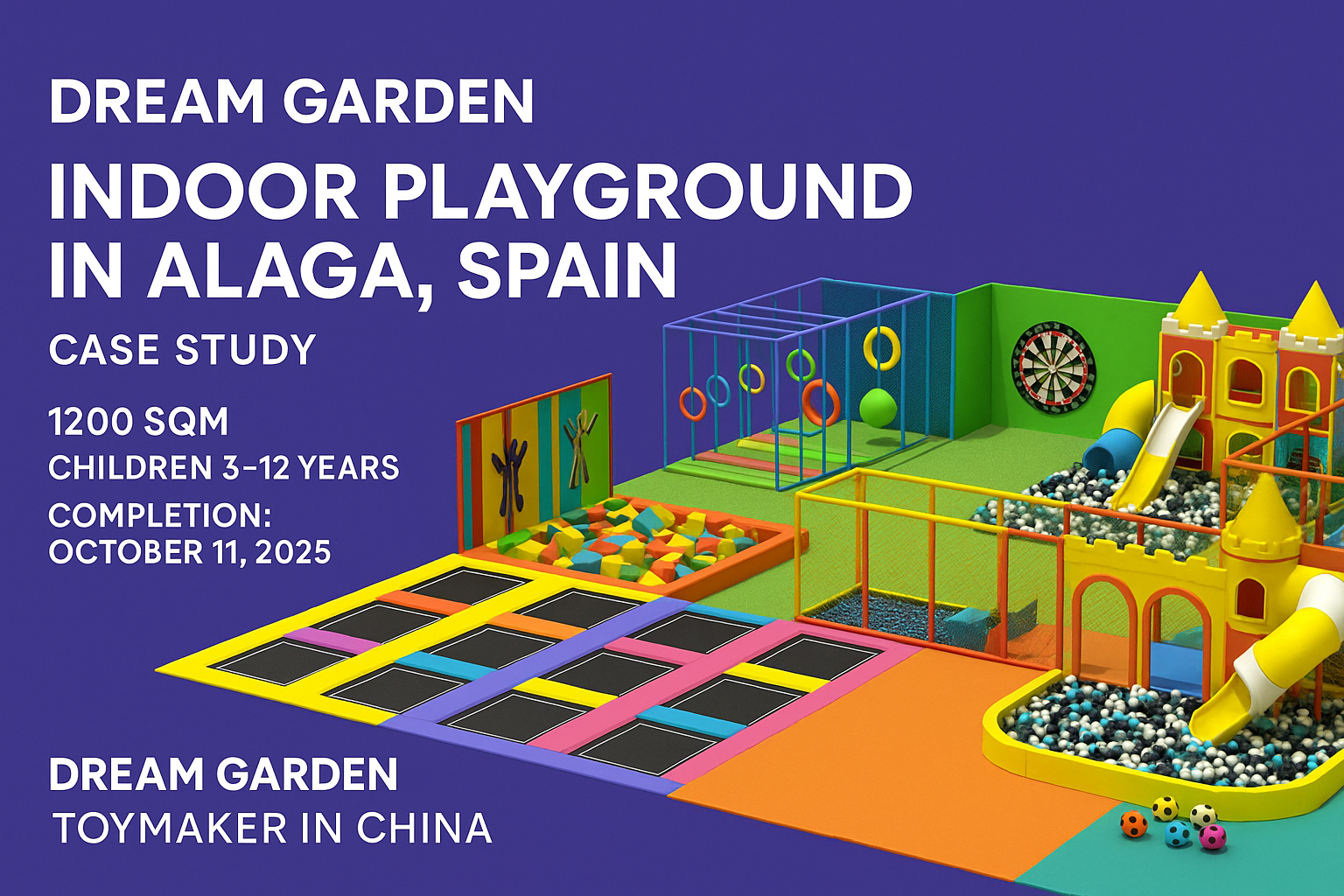 Dream Garden Case Study | Children’s Indoor Playground in Alaga, Spain