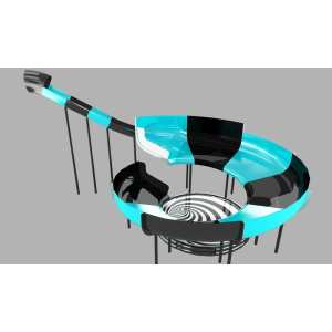 Spiral Bowl Slide for Indoor Playgrounds