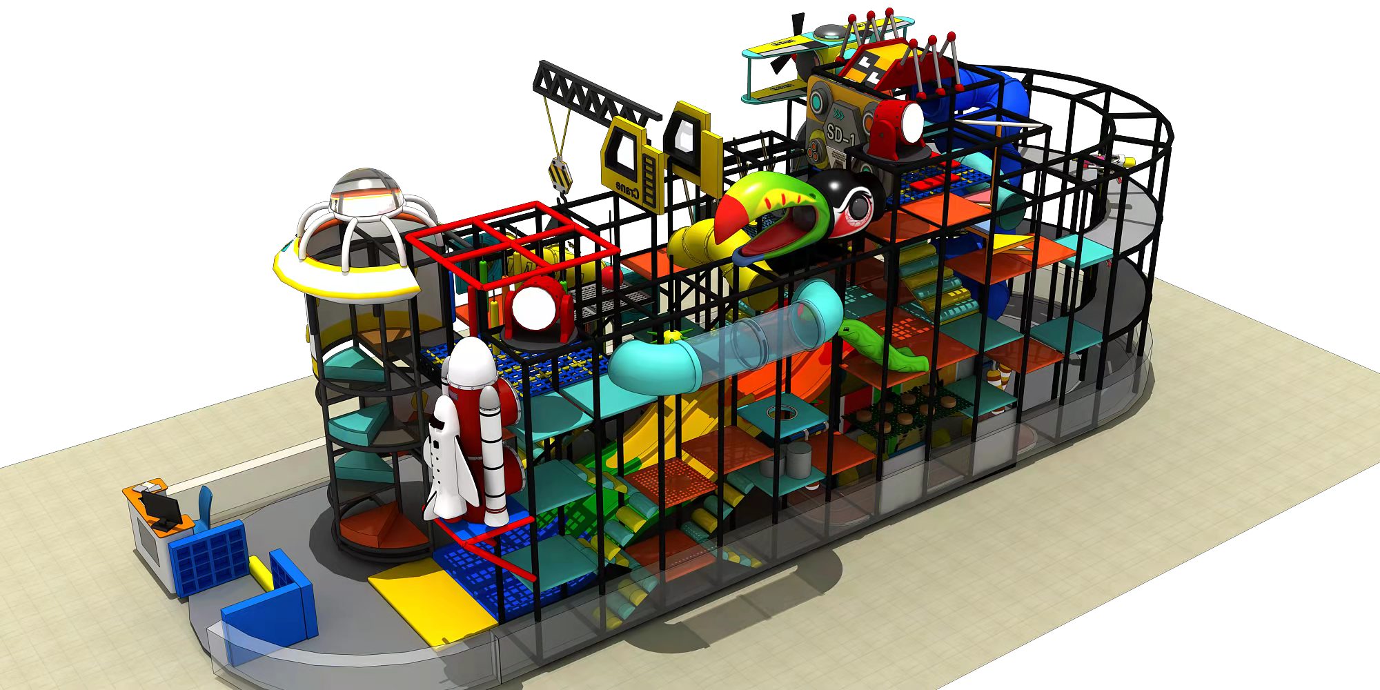 Playground Indoor Commercial Playsets For Any type of Kids Indoor Playground Business