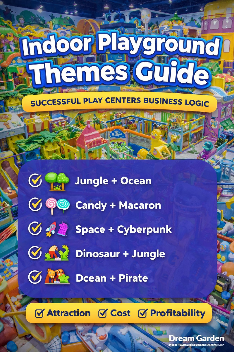 Indoor Playground Themes: Business Logic Behind Successful Play Centers