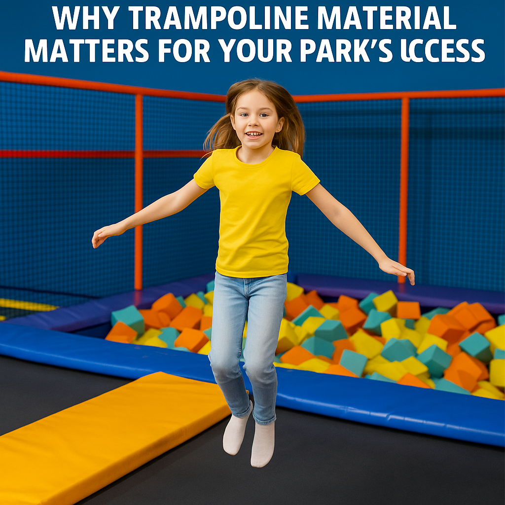 Hidden Hero of Every Bounce: Why Trampoline Material Matters for Your Trampoline Park Success